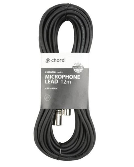 12m Microphone Lead - XLR to XLR