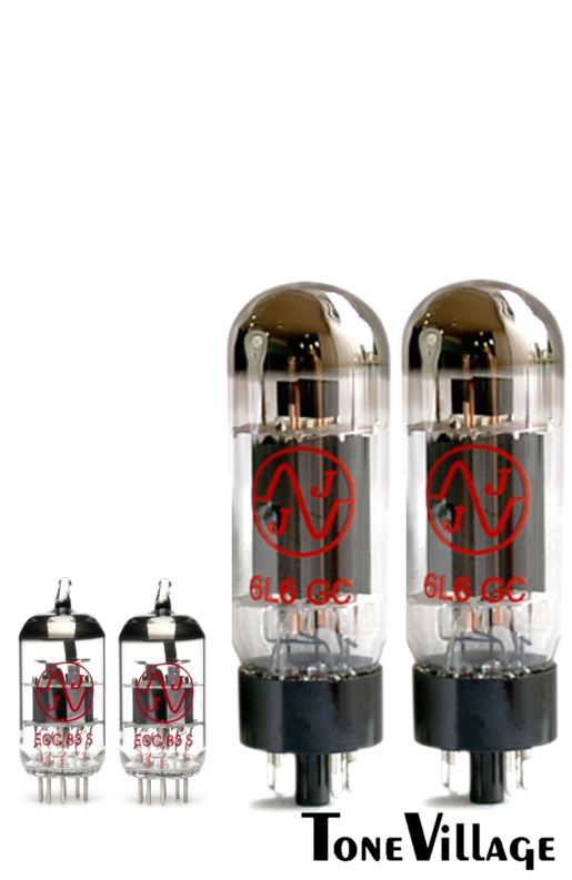 JJ 2 x ECC83 (12AX7) 2 x 6L6 Matched Pair Vacuum Tube / Valve - FREE UK SHIPPING