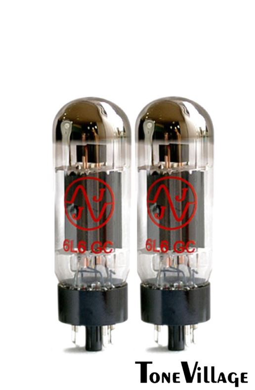 2 x JJ 6L6 Matched Pair Guitar Amp Vacuum Power Tube / Valve - FREE UK SHIPPING