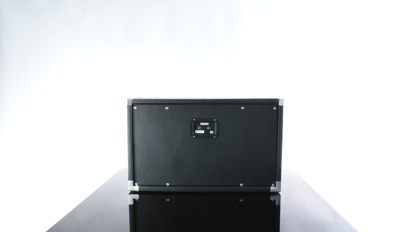 Products barebones 2x12" 8ohm Celestion Greenback Guitar Cabinet. Made in the UK