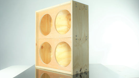 4x12" Straight 18mm Guitar Bass Speaker Cabinet - DIY Self Build Kit