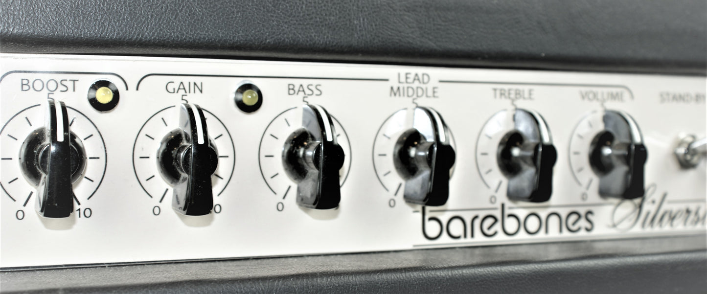 barebones Silverstone100 - Handwired All-Valve Guitar Amplifier - Made in the UK